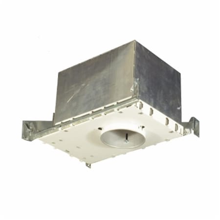 Jesco 4-Inch Low Voltage Airtight Ic Housing For New Construction- Silver LV4000ICA